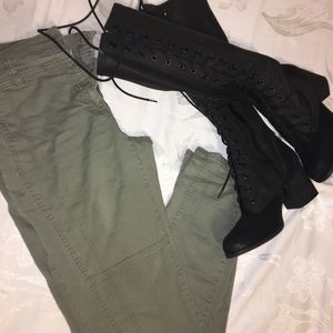 Chico’s green pants